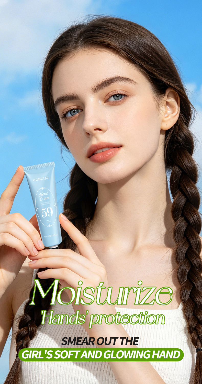 [OEM fábrica de procesamiento personalizado] crema de manos 5 piezas para guardar fragancia hidratación hidratación nutrición manos desalinización líneas de la mano pic 3