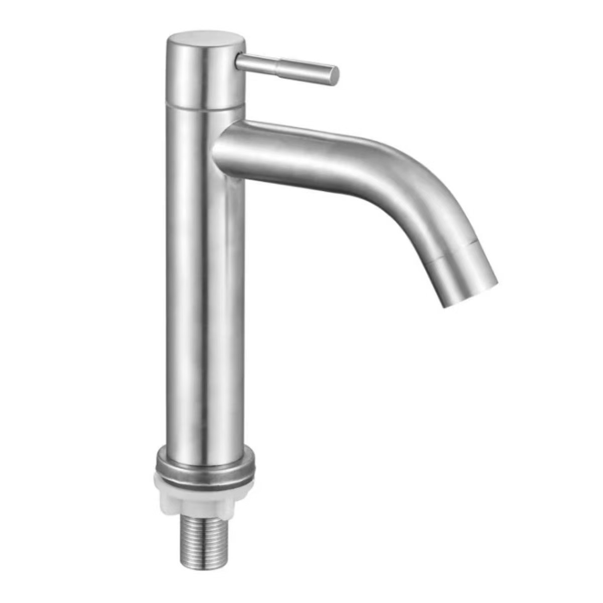 Best-selling stainless steel single-cooling washbasin faucet for foreign trade, stainless steel hand-washing basin faucet, single-cooling faucet pic 1