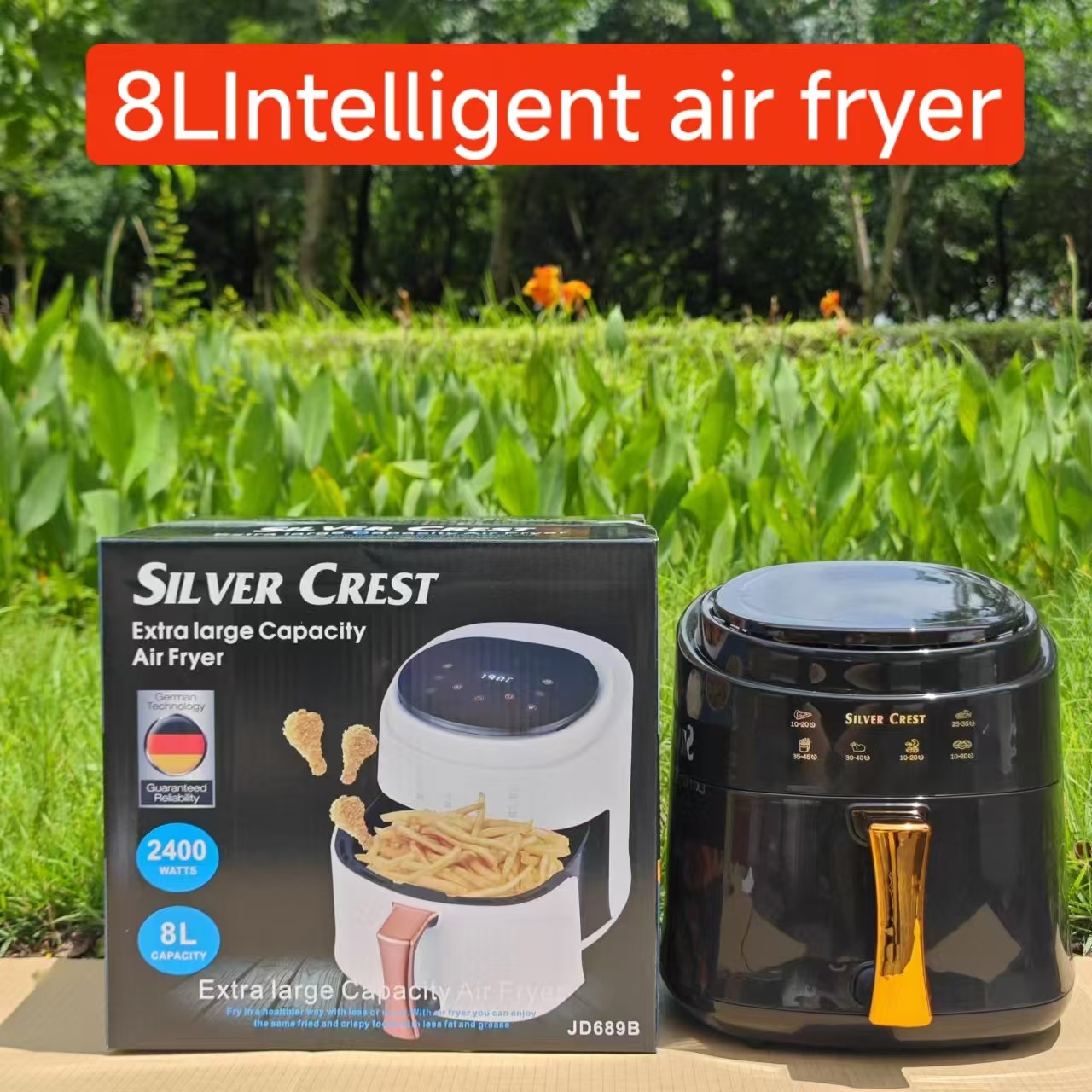 15L Air fryer 多功能智能触屏烤箱大容量空气炸锅电炸锅薯条机详情1