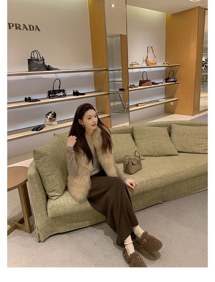 Warm and cozy plush slippers for women, winter home cotton slippers, warm and comfortable, anti-slip thick-soled plush slippers for women pic 32