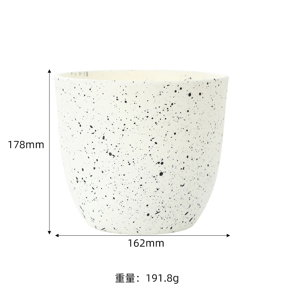 欧式圆形加厚花盆花卉塑料育苗盆家用绿植盆栽落地塑料花盆详情29