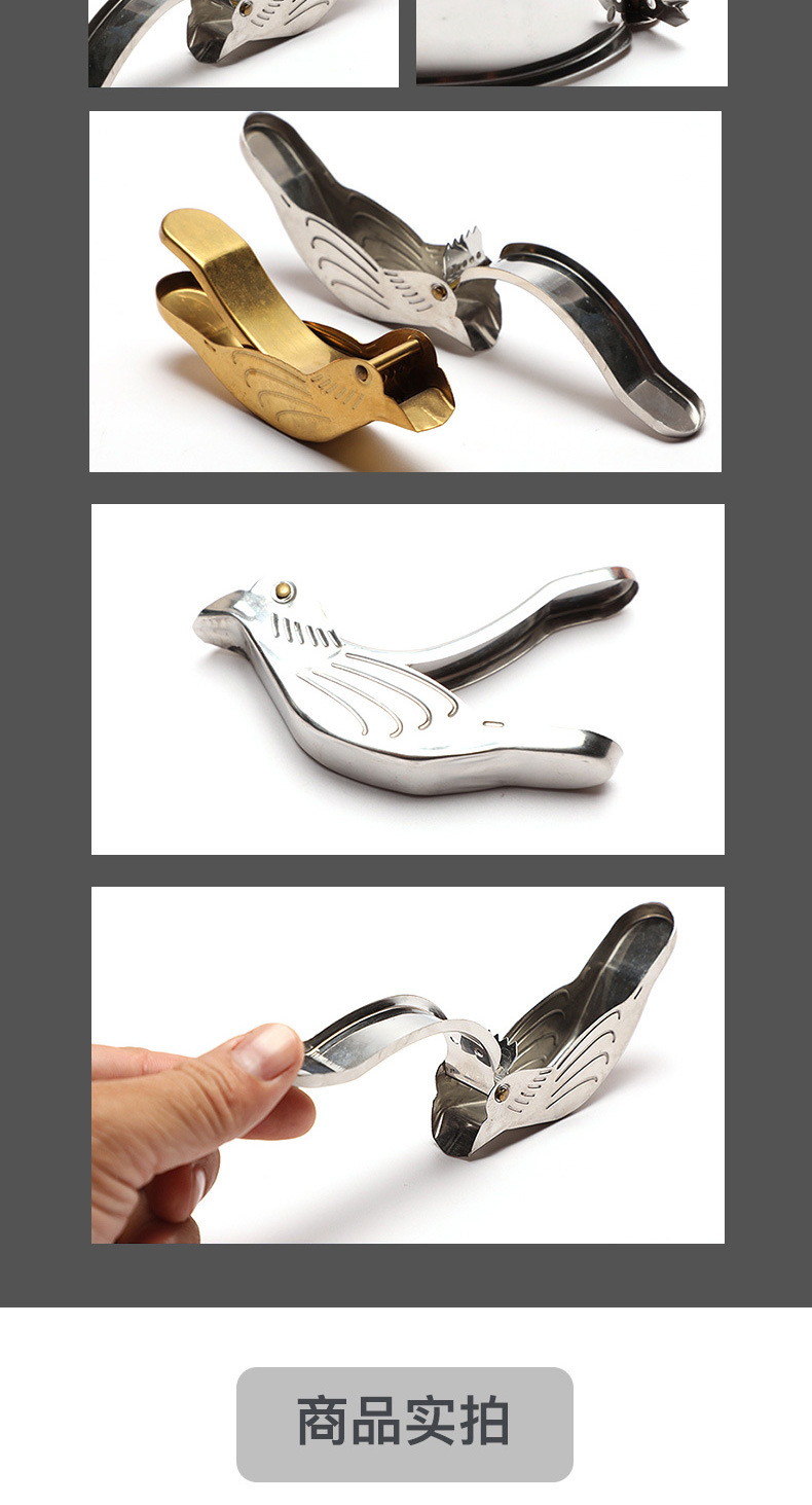 Factory direct sales of bird-shaped juicer made of stainless steel 304, creative and convenient for office and home use pic 6