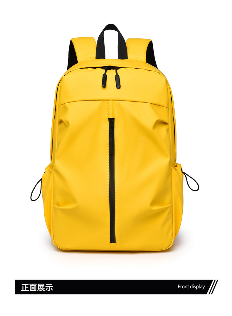 休闲双肩包马卡龙色大容量轻便电脑背包男女通用学生上课书包跨境详情9