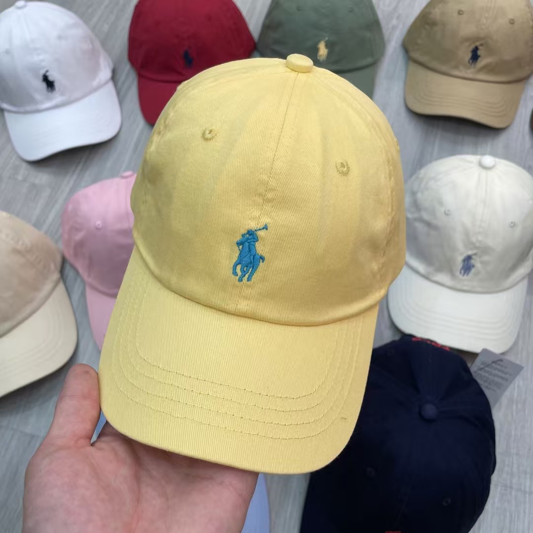 New color pony polo yellow baseball cap for women, soft top wide brim, versatile and face-enhancing, small four seasons duck tongue sports sun protection pic 15