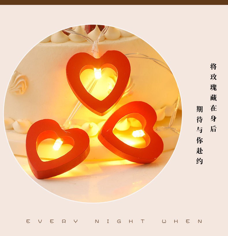 New outdoor courtyard atmosphere Christmas party handicraft decorative copper wire string lights mini LED copper wire light strings pic 6