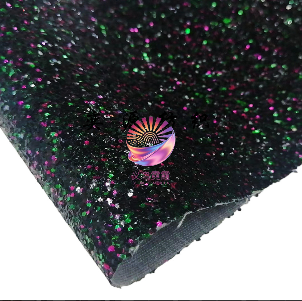 金葱PU格利特大葱片闪粉撒粉皮革布料纺织墙布大小亮片珠光地毯详情14