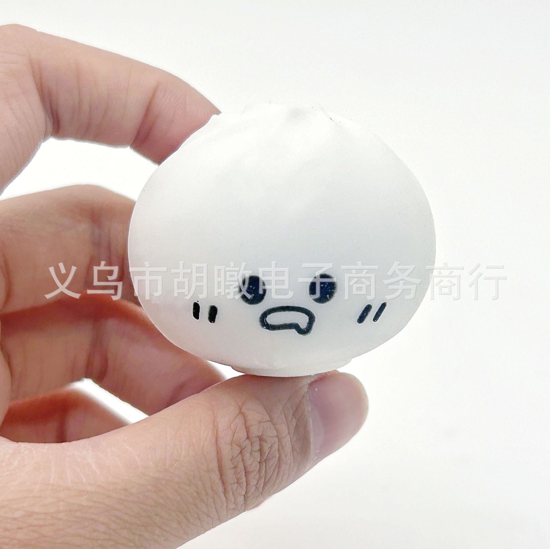 New simulation stress-relieving flour mini expression xiaolongbao, cute slow rebound stress-relieving toy, student small gift pic 10