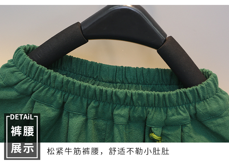 宝宝夏装套装小男童汉服洋气夏季国潮童装儿童网红立领古风衣服潮详情12