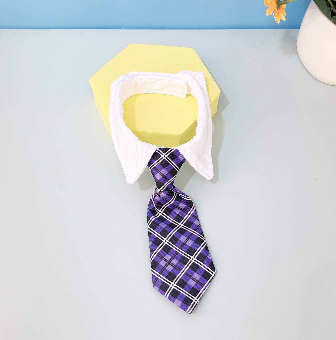 Pet bow ties, wipes, ties, cute and fashionable, universal for cats and dogs, adjustable pet supplies pic 10