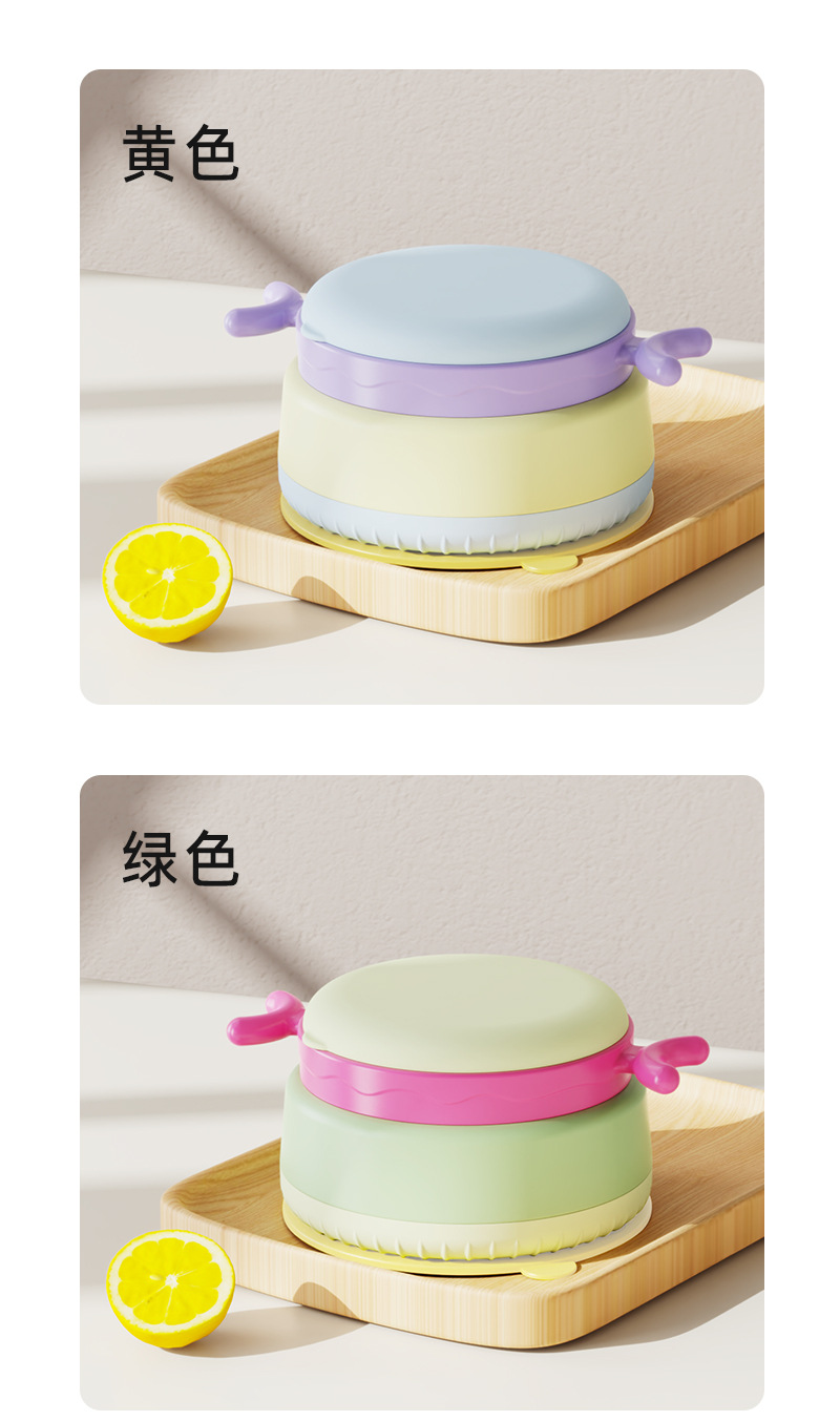 礼品宝宝辅食碗不锈钢注水保温碗防烫家用儿童吃饭专用吸盘碗批发详情12