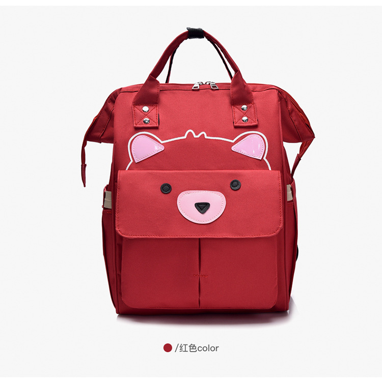 妈咪包双肩多功能大容量时尚手提母婴包妈妈旅行婴儿奶瓶尿布背包详情31