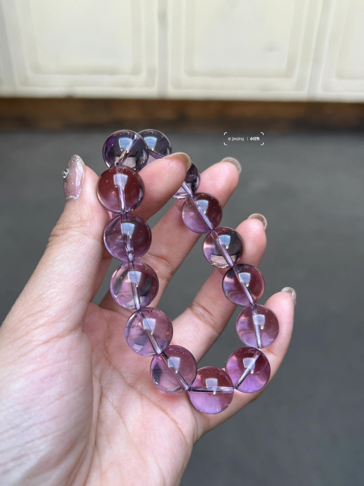 毕业收藏级全净体天然巴西紫水晶手链女高品质冰透梦幻紫水晶手饰详情21