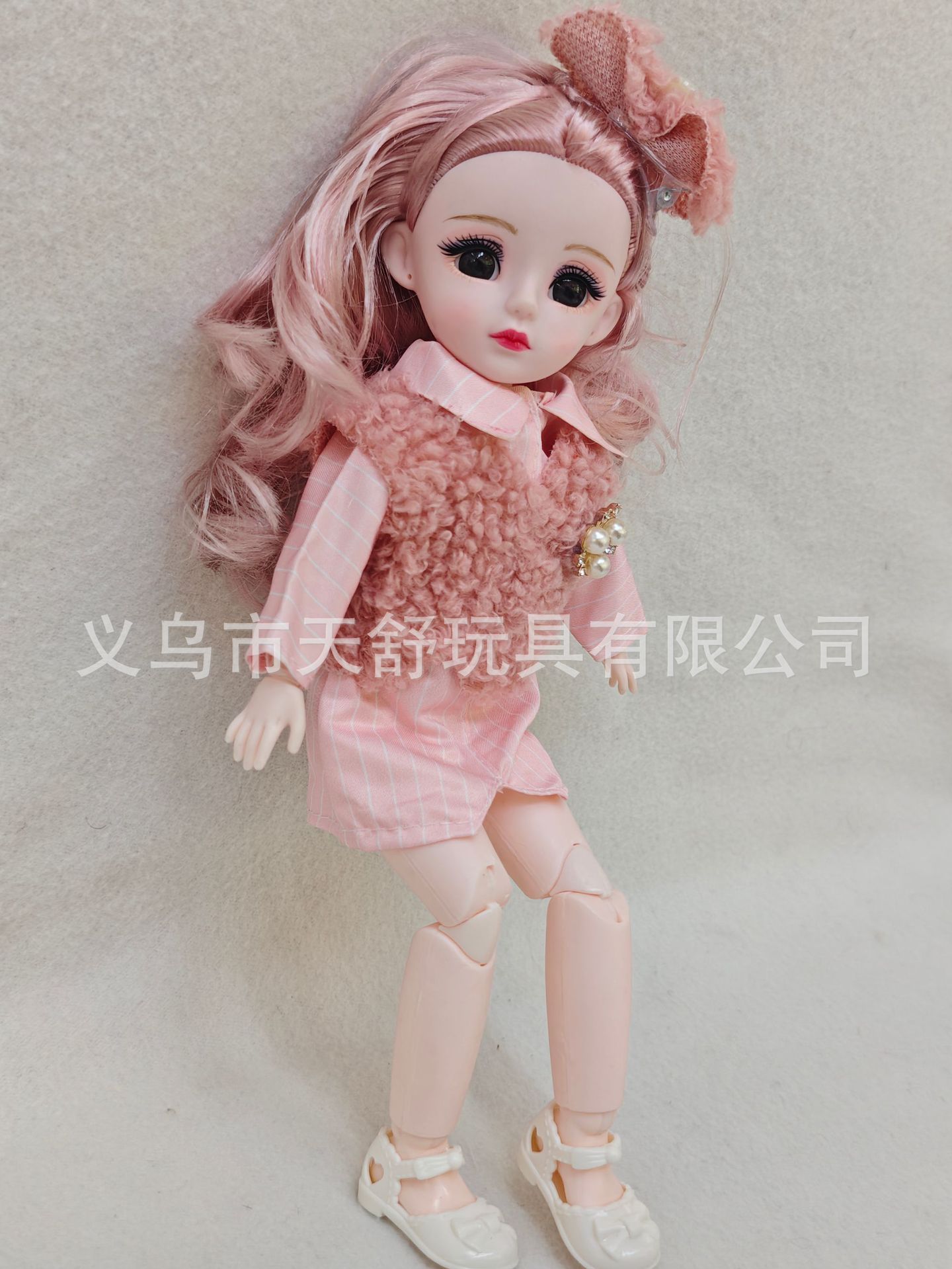 新款30厘米关节娃娃换装衣服休闲套装萝莉娃衣关节可动任意造型摆件详情10