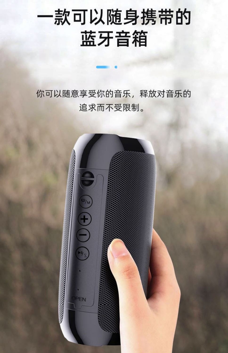 柯莱逊蓝牙音箱无线重低音炮广场舞大音量手机家用户外插卡音响详情13