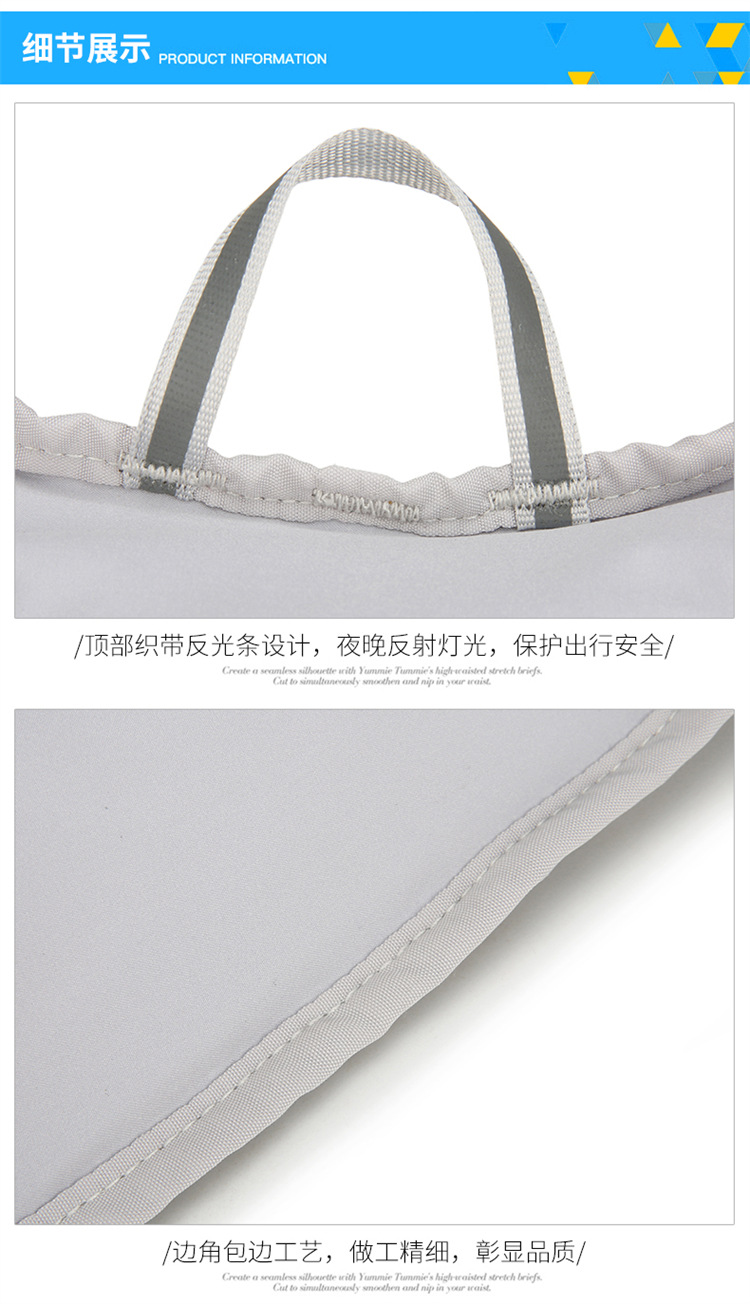 新款多功能尼龙跑步背包 安全反光运动背包水袋背包 骑行包详情35