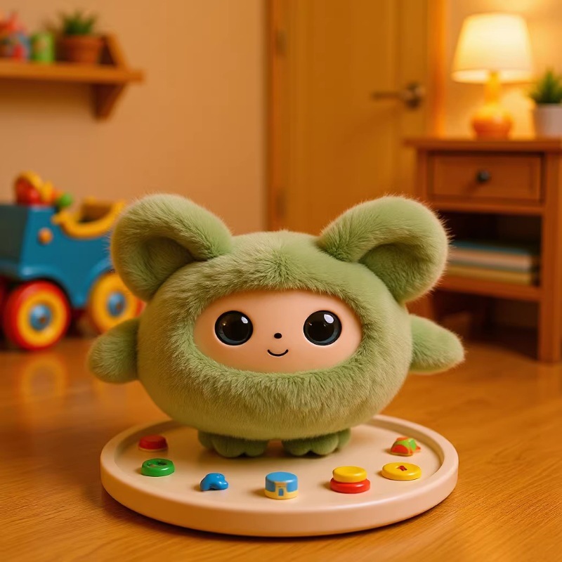 AI智能互动毛绒公仔可爱萌宠玩具语音对话早教益智玩偶儿童礼物详情3