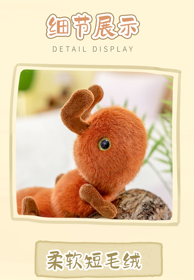 Oso leyenda juguete de peluche hormiga simulación animal tesoro de la mano muñeca boneco transfronterizo regalo de cumpleaños muñeca al por mayor pic 5