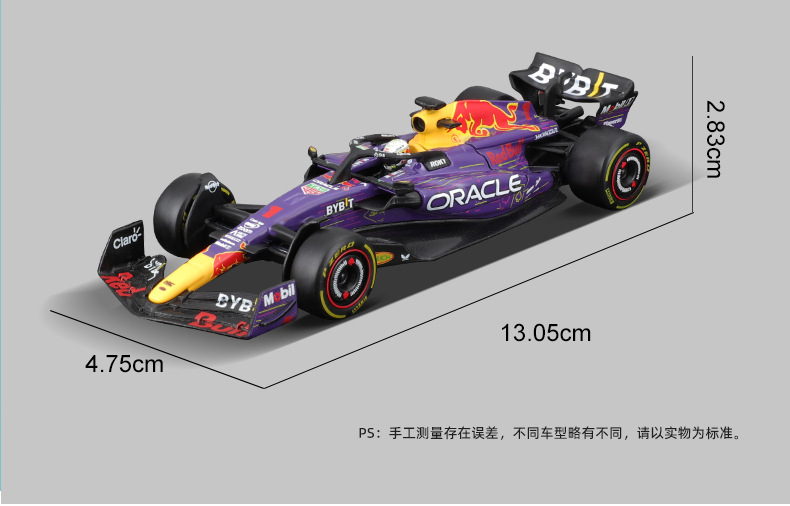 比美高1:43红牛RB19F1车模方程式赛车模型仿真合金拉斯维加斯20详情5