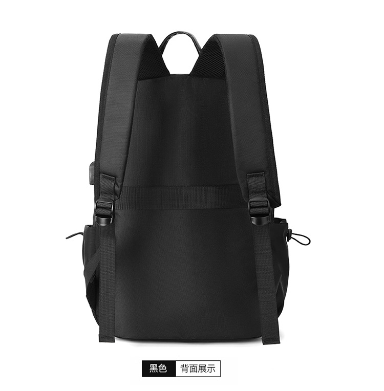 新款双肩包男士大容量轻便防水旅行背包商务电脑包休闲简约书包详情20