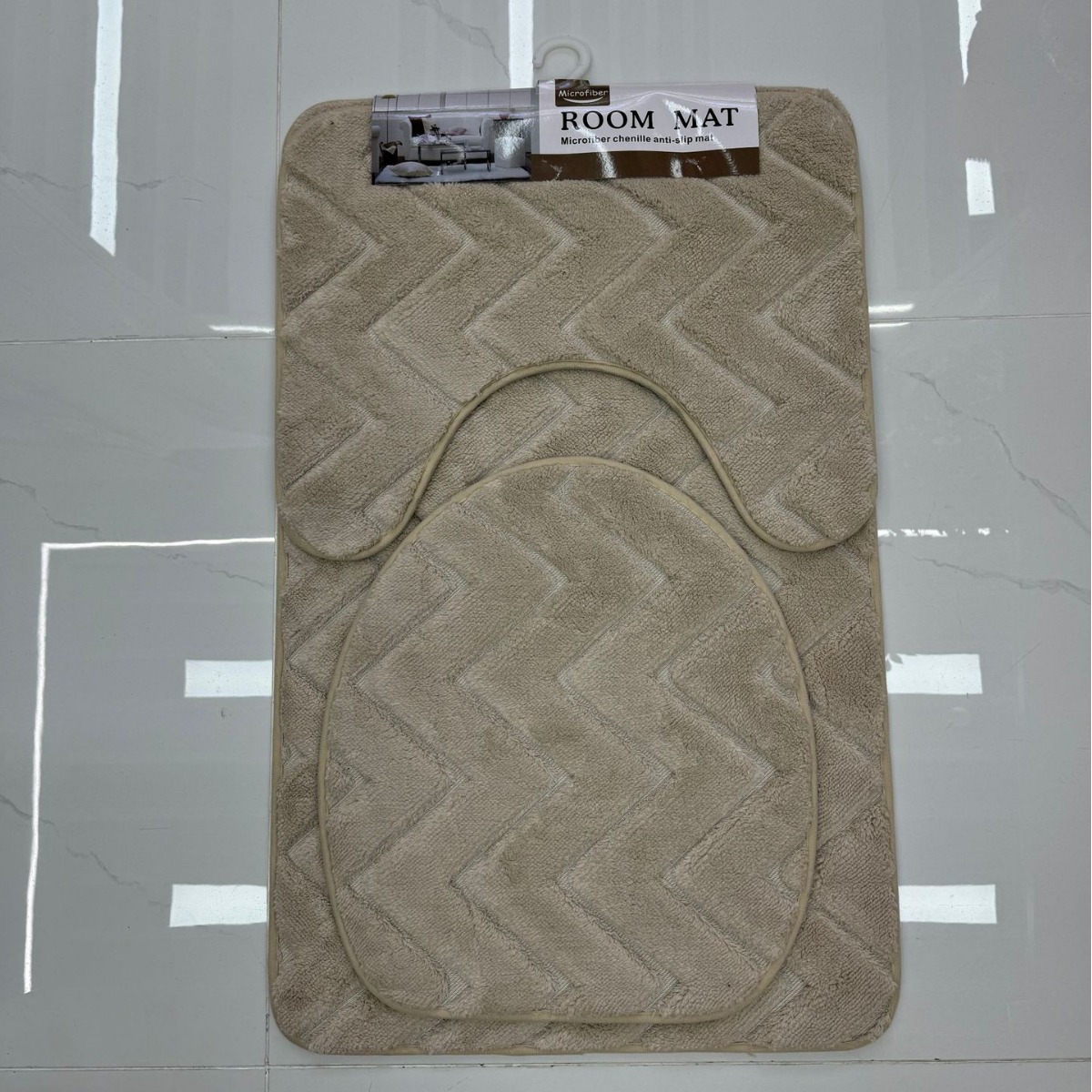 Wholesale of cross-border carpets, anti-slip MATS, water-absorbing new floor MATS, solid-color living room and bedroom bedside floor MATS pic 3