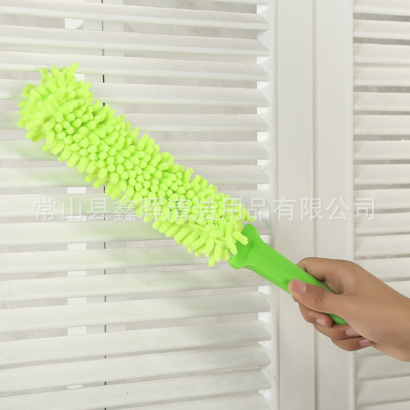 跨境爆款雪尼尔空调刷短款除尘车子刷便携式水洗清尘刷定制批发详情13