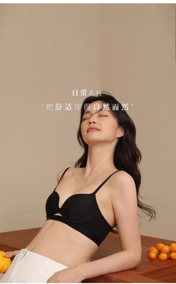 无痕内衣女小胸聚拢显大无钢圈胸罩收副乳防下垂性感文胸夏季薄款详情40