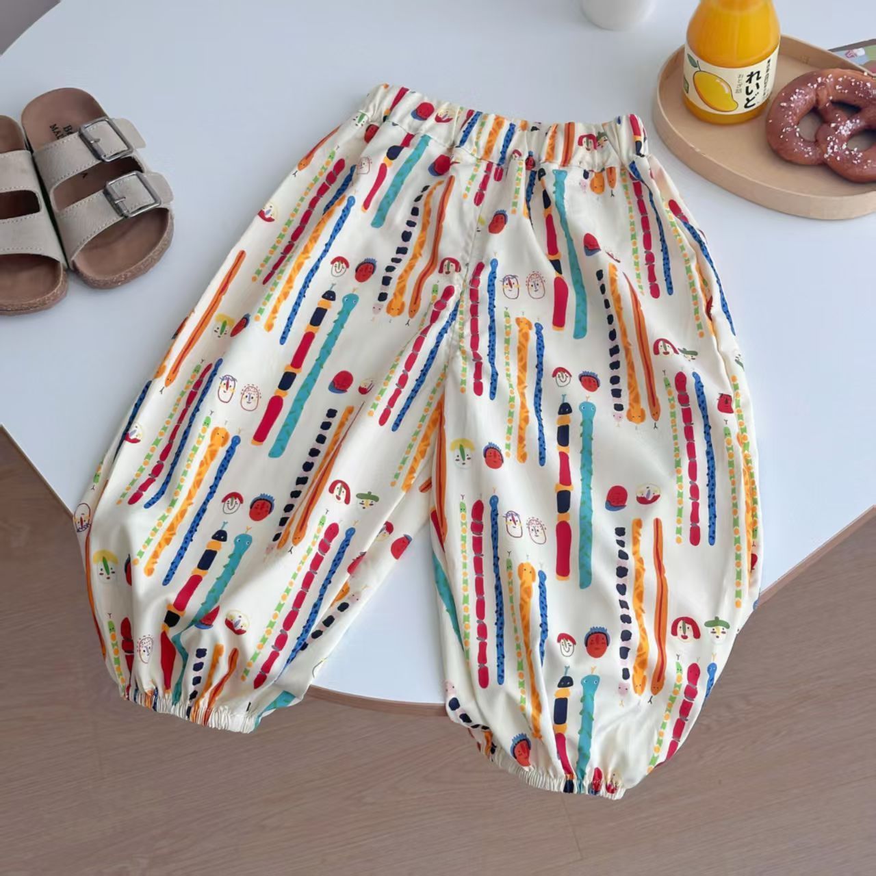 2026宝宝儿童夏款全棉T恤长裤防蚊裤短袖套装两件套舒适透气清爽详情8