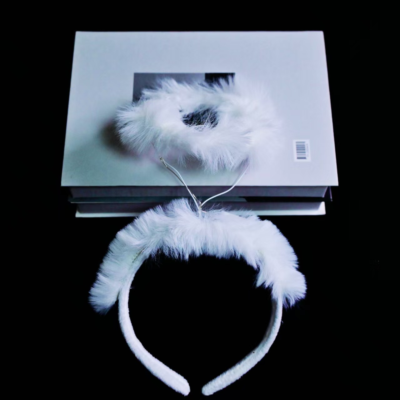 LED Angel luminous headband Birthday party Fairy Cute angel wings Luminous headband decoration Headwear batch pic 3