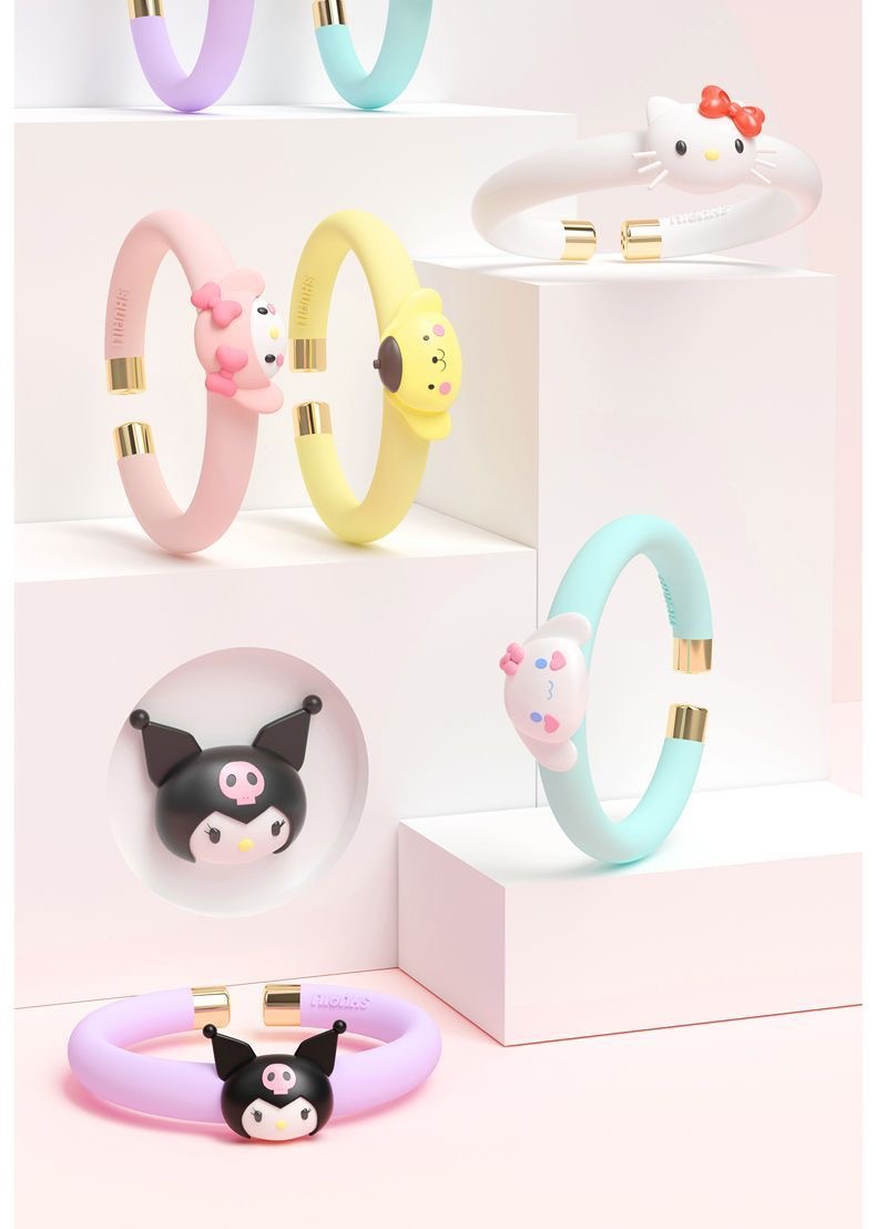 New Sanlio mosquito repellent wristband for infants and children, outdoor portable mosquito repellent wristband, mosquito repellent cartoon wristband pic 23