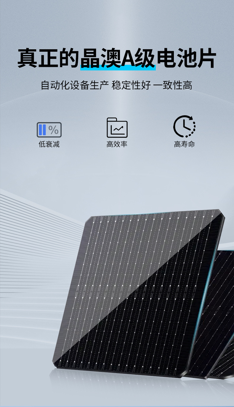 30w太阳能电池板充电板多晶硅玻璃太阳能板18v发电板车载DIY详情9