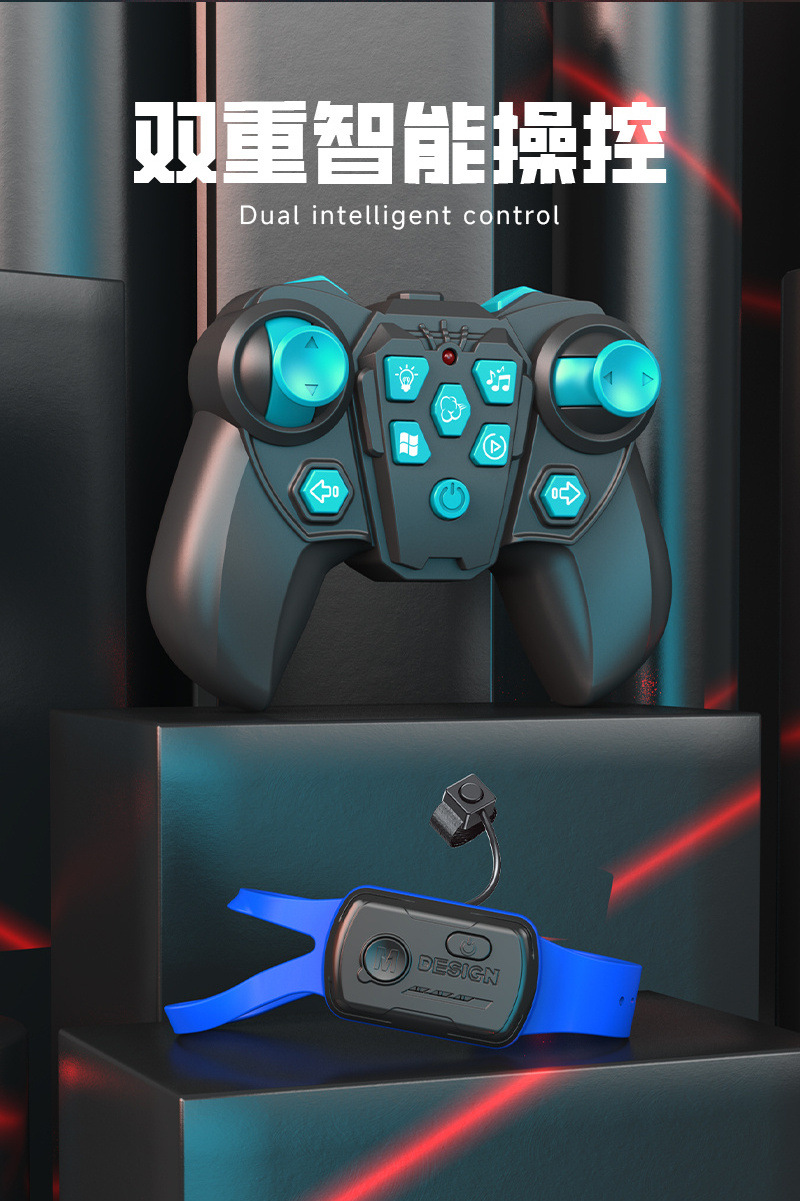 New energy concept rc drift remote control car, gesture-sensing electric flowing light concept stunt car, long-range charging pile pic 5