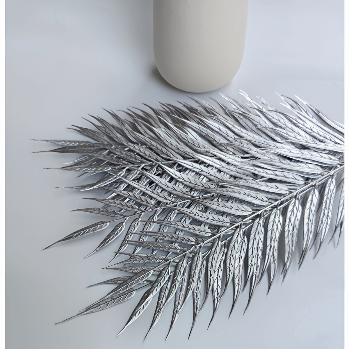 金叶子花金色系塑料花材婚庆礼堂布置金色假花尤加利塑料花详情3