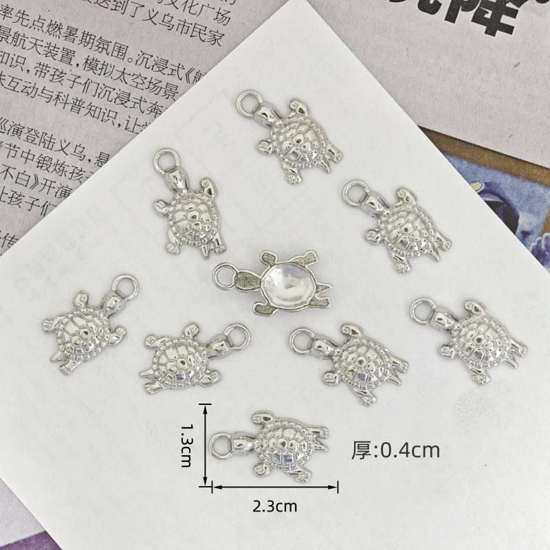 diy合金饰品配件海洋生物海龟挂件 手链项链复古吊坠材料跨境热销详情33