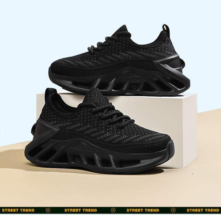 kids shoes跨境大童跑步鞋青少年儿童运动鞋透气椰子男童鞋亲子鞋详情11