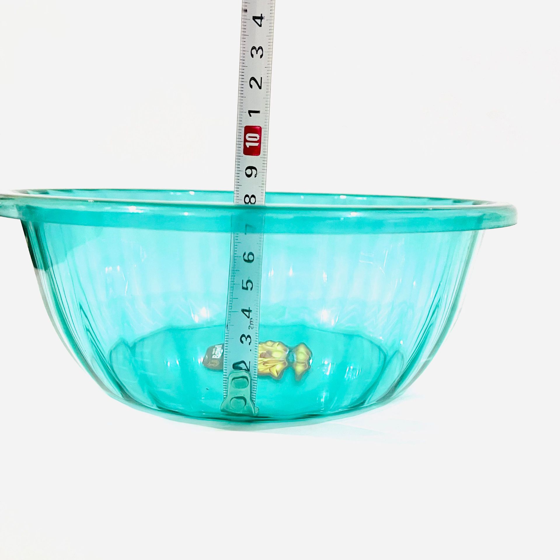 【 Zone 2-2 】 Tempered transparent Basin /200 yuan per box, thickened transparent water-splashing basin, household tempered basin for laundry, vegetables and toiletries, plastic basin, fruit basin, 2 yuan supply pic 2