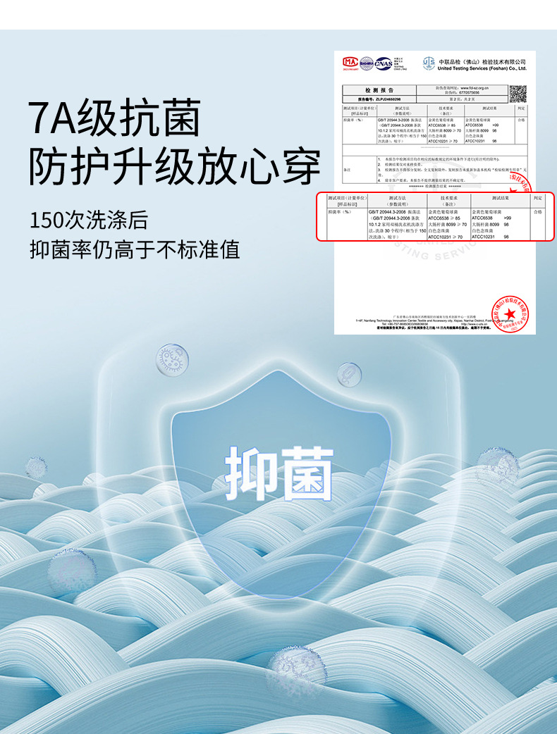 50S亲肤莫代尔短袖t恤男夏季青年打底衫v领冰丝速干上衣体恤男详情7