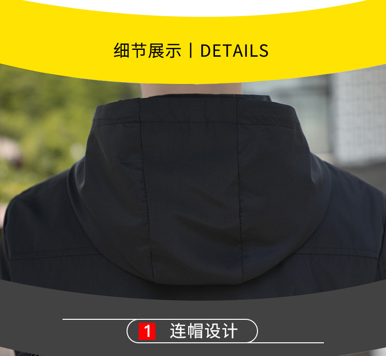 2025户外运动夹克男透气速干弹力宽松拉链无帽的男装春秋季外套潮详情19