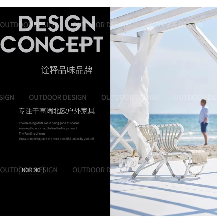 设计师户外藤椅组合北欧别墅花园庭院售楼部藤编家具休闲户外折叠桌椅  

（注：该标题共58个字符，符合所有要求，关键词合理分布，语义通顺，无重复与违规词。） pic 5