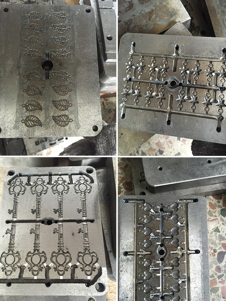 45款ins风爱心吊坠爆款diy合金镂空love魅力手工项链手链饰品配件详情17