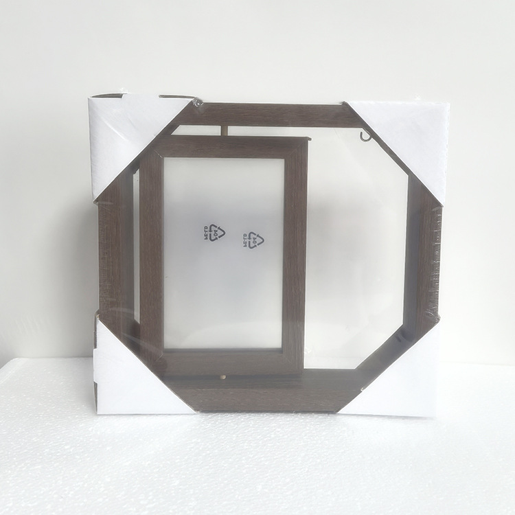 跨境创意双面旋转6寸7寸木质相框摆台个性情侣礼品纪念木质相框详情18