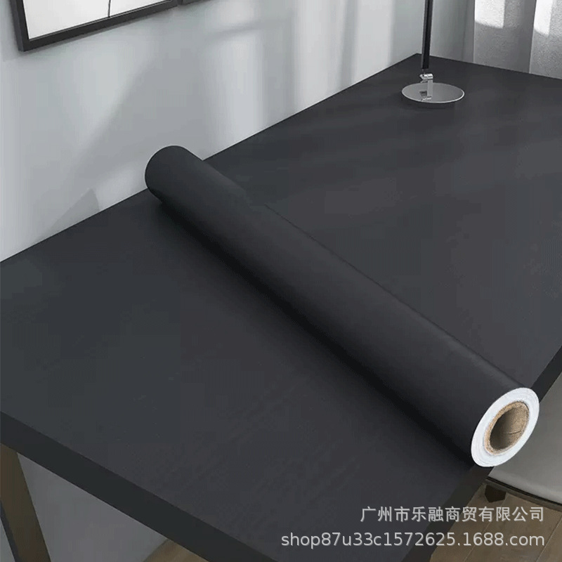 跨境批发木纹贴纸桌面衣柜柜子翻新防水自粘自带胶壁纸背景墙加厚详情1