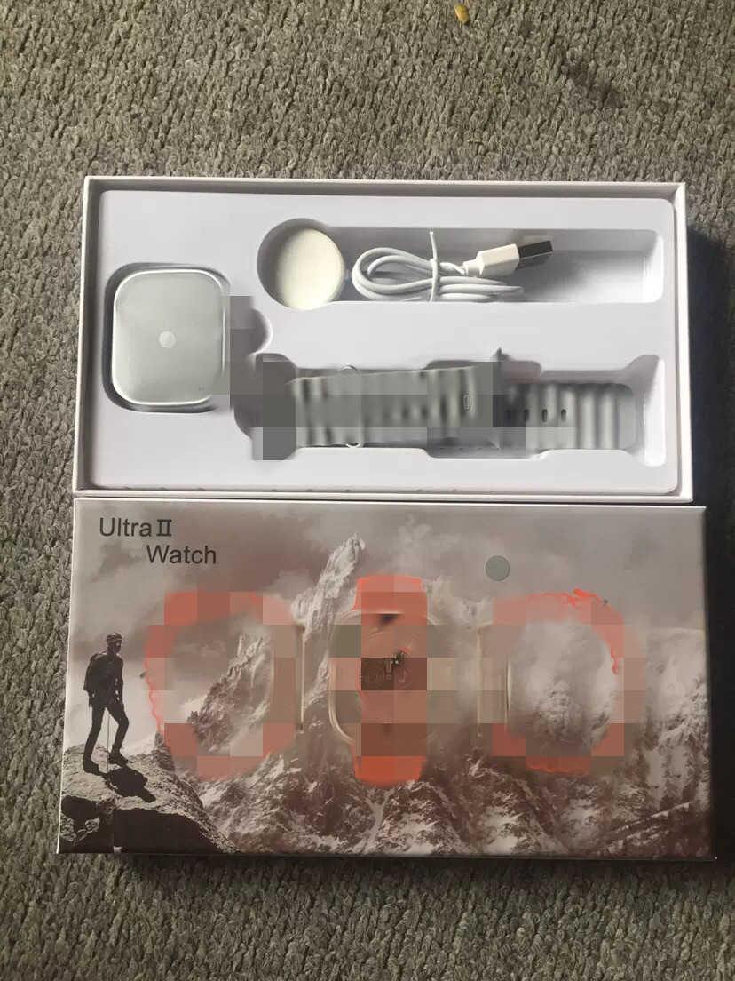 跨境外贸S9Ultra华强北智能手表蓝牙Watch心率血压灵动岛运动手表详情4