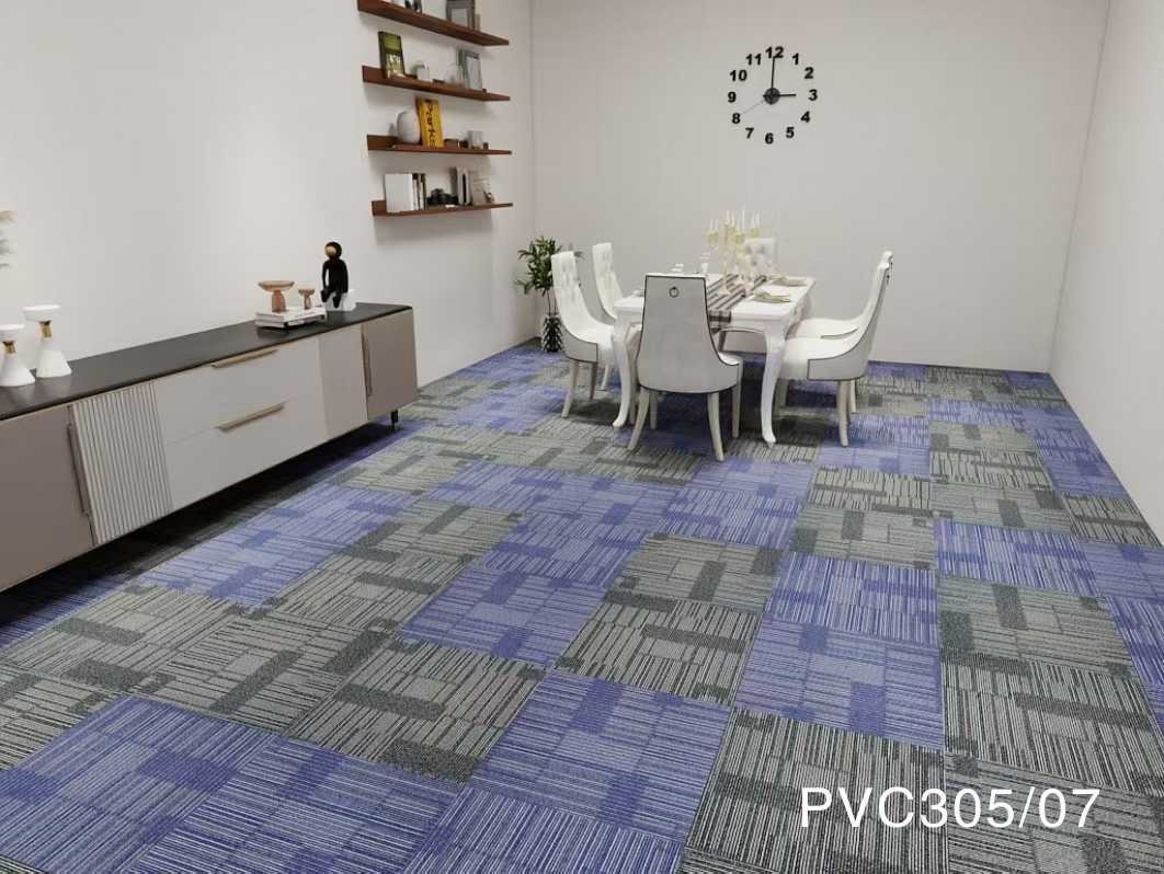 绿生新材料办公室地毯PVC底丙纶方块地毯加厚耐磨拼接地毯写字楼直播间地毯模块化拼接地毯环保无异味多色可选随心搭配PVC打详情9