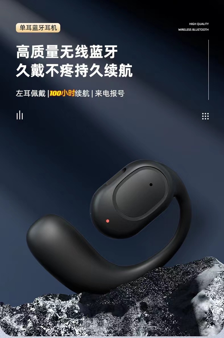 The new cross-border OWS over-ear bone conduction Bluetooth headphones feature radio performance, high noise cancellation, long battery life and low latency pic 22