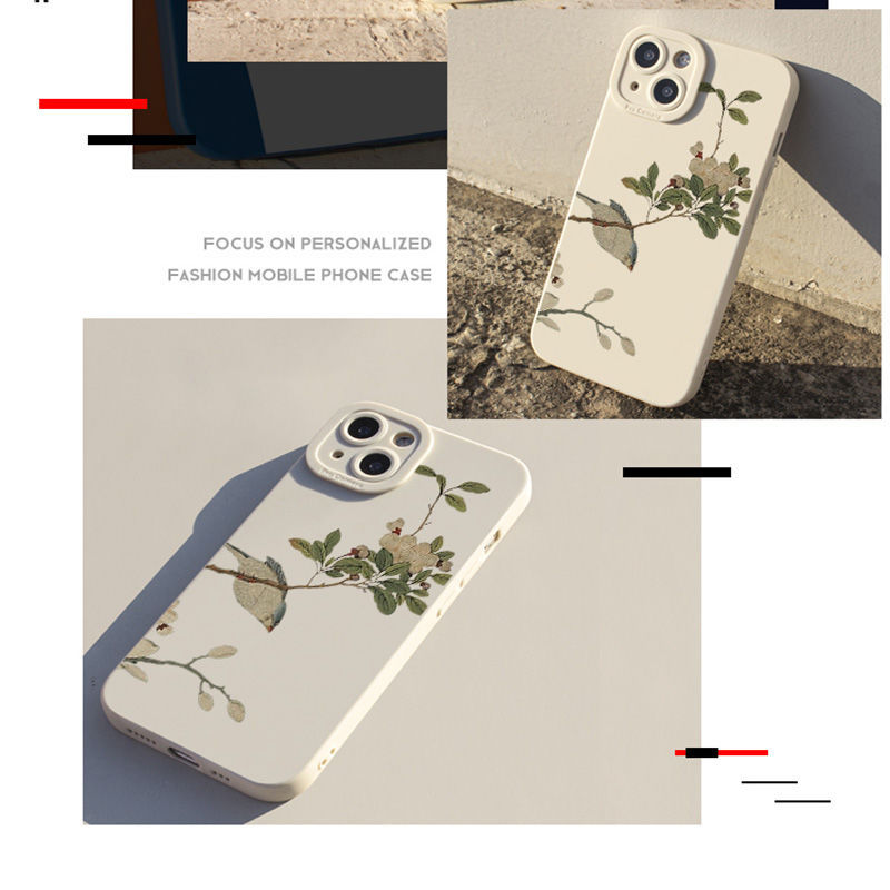 国潮爆款梅花系列适用苹果15手机壳iPhone14promax新款防摔13/12/11全包XR详情8