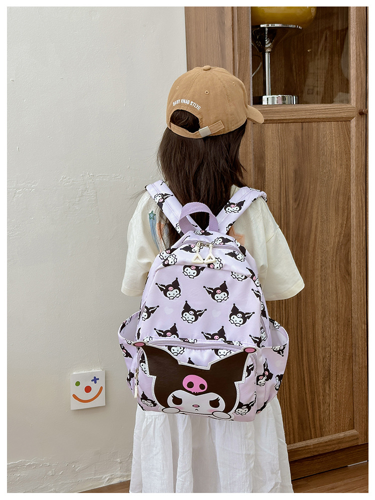 新款儿童双肩包2024时尚卡通幼儿园男女童书包学生儿童双肩包批发详情25