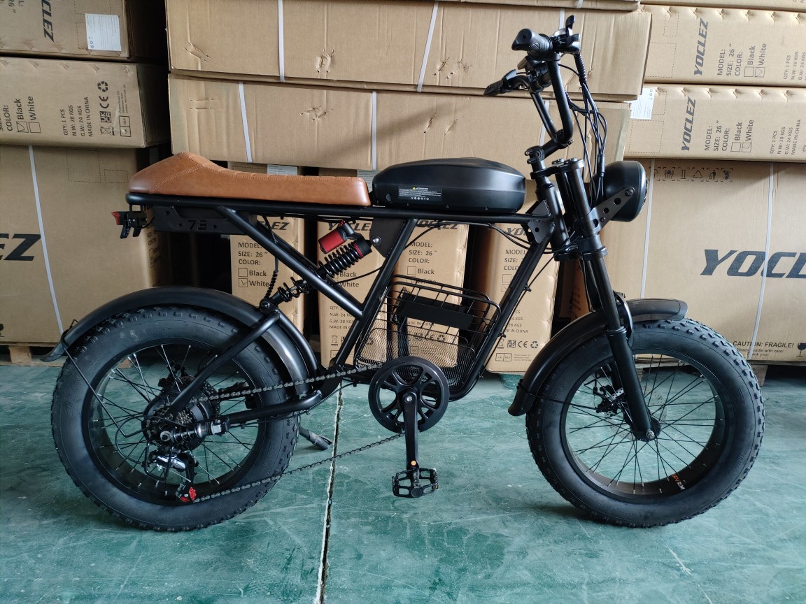 Dirt bike520 Electric-assisted snow and beach Bike SUPER73 electric Motorcycle Fat Tire electric bike pic 1