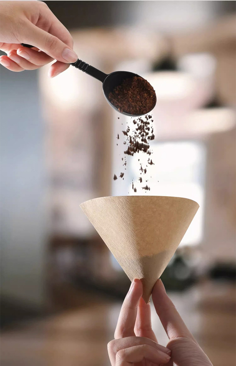 V60 Hand-brewed coffee filter paper, conical fan-shaped drip filter paper, 1-2-4 servings, one-piece consignment pic 12