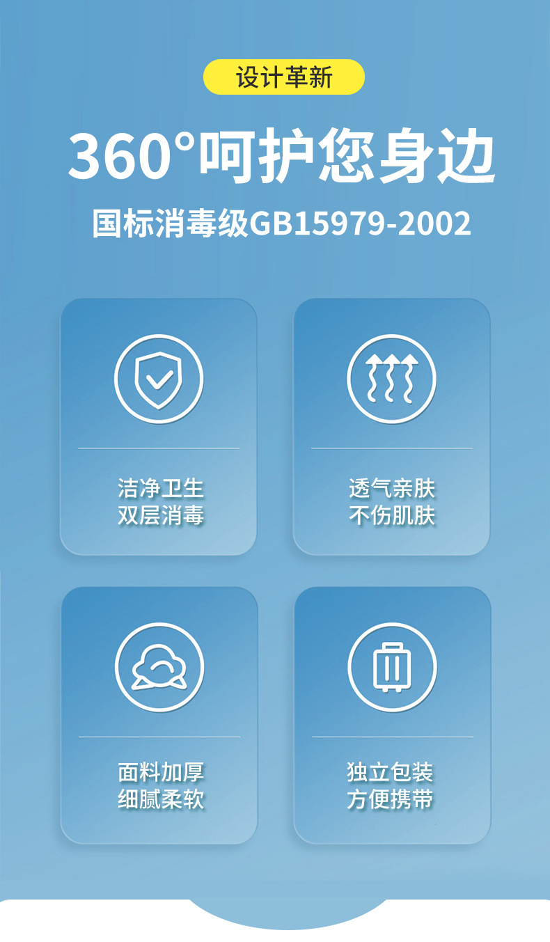 旅行一次性床单被罩枕套双人四件套酒店用品加厚浴巾毛巾马桶套详情10