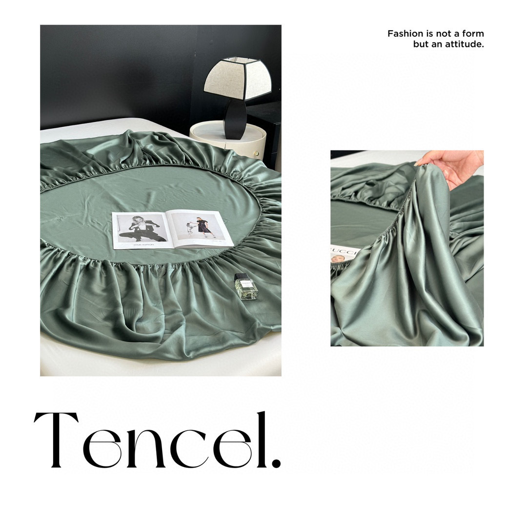 Tencel quilt cover bed cover, single piece, simple and cool summer ice silk bed sheet, suitable for sleeping naked, tatami dust cover pic 62